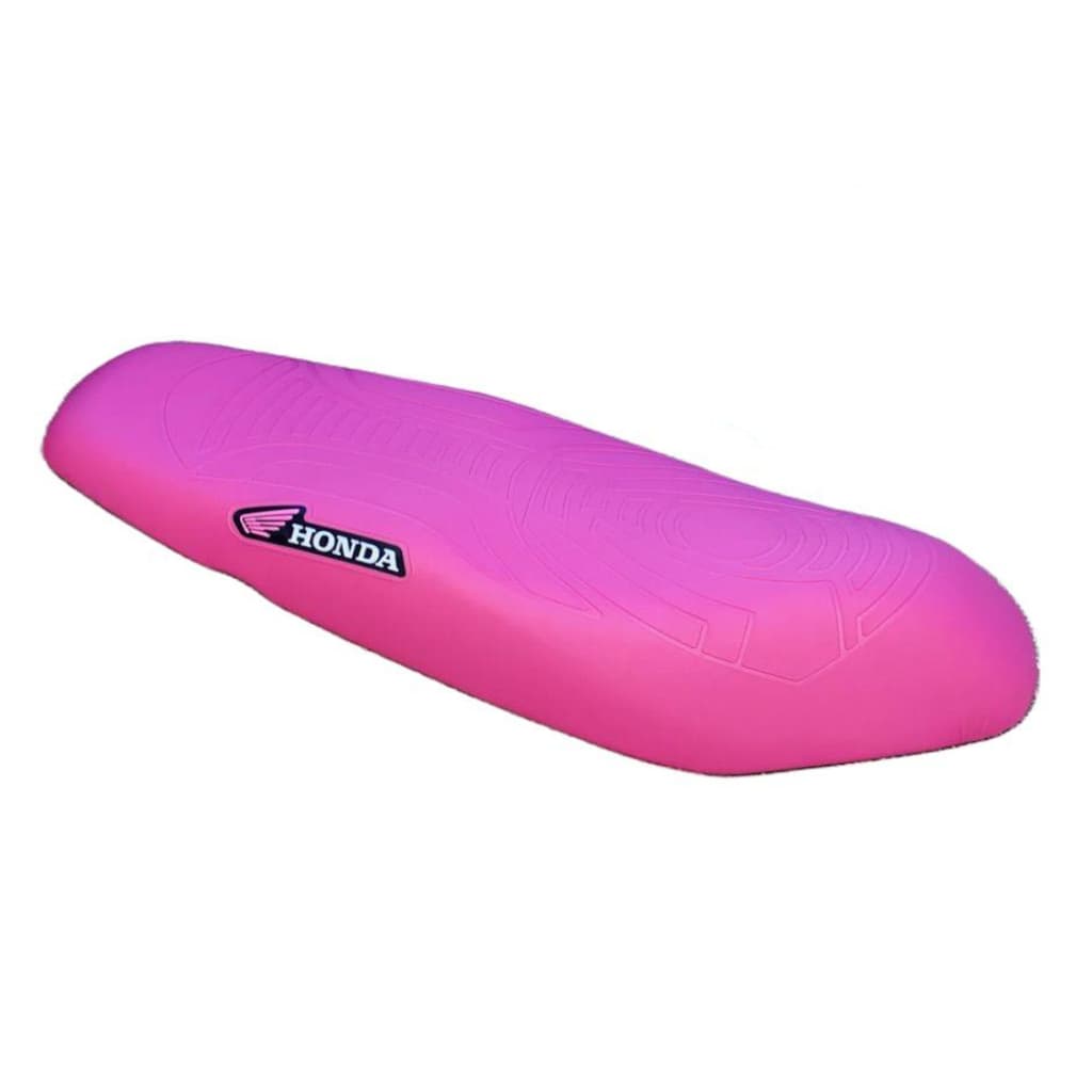 Capa de Banco Moto Pop 100 110 Antiderrapante Emborrachada Relevo 3D Impermeável Personalizada Cores