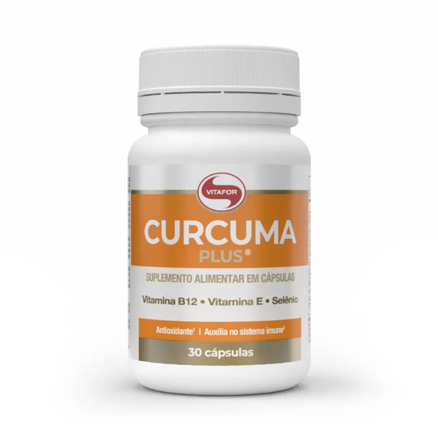 Curcuma Plus 30 Cápsulas - Vitafor
