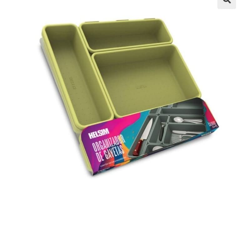 Kits Organizador de Gavetas Colours Nuvem.