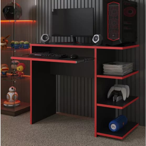 Mesa Escrivaninha Para Computador Escritório Pc gamer- Várias Cores.