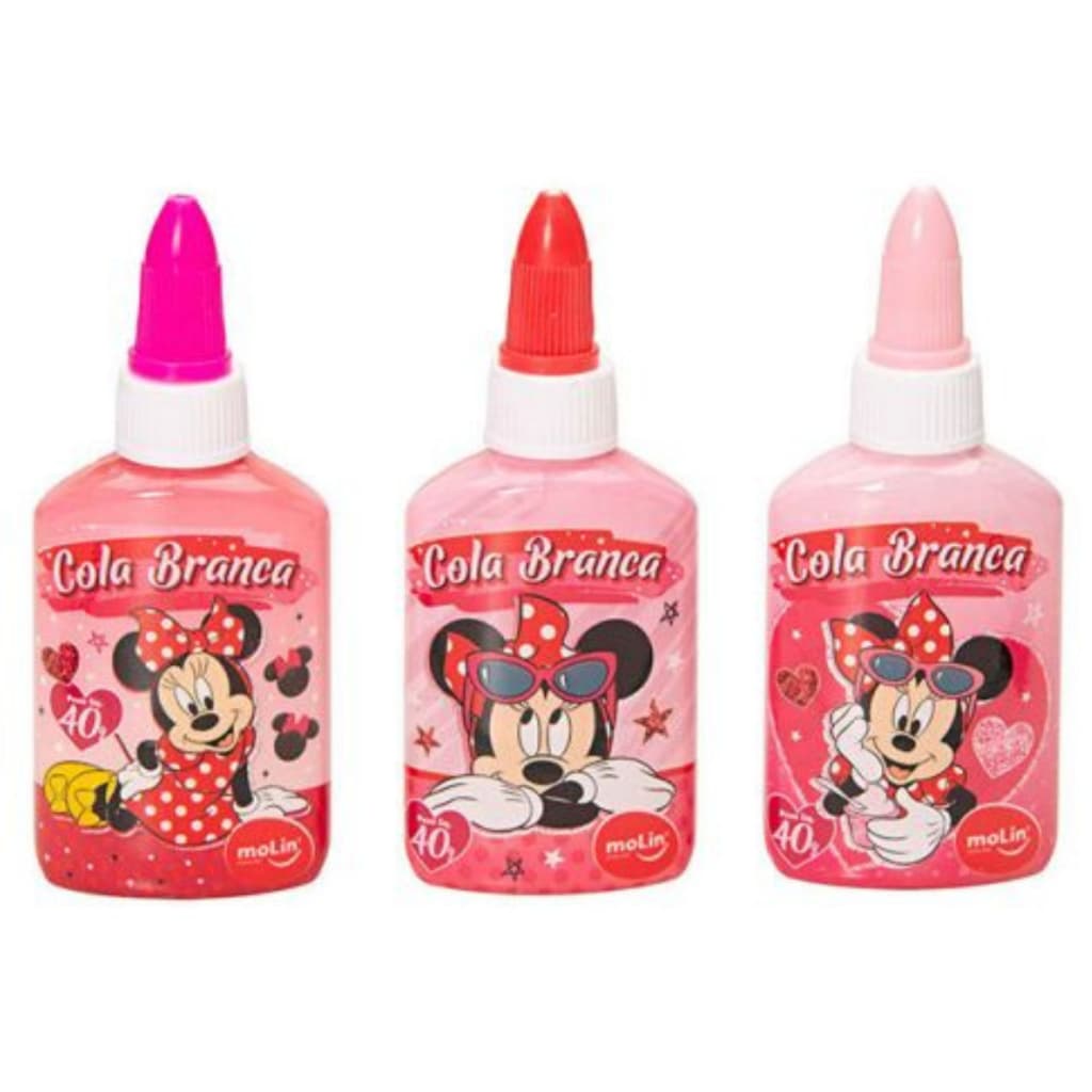COLA BRANCA LIQUIDA MINNIE MOLIN - 40G