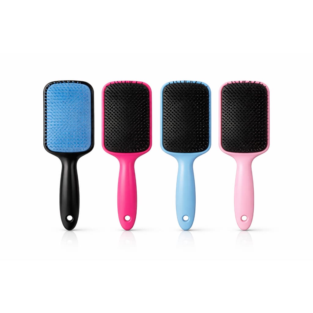 Escova Curvada Almofadada Fashion Para Melhor Escovação Alinhamento de fios Sem Frizz