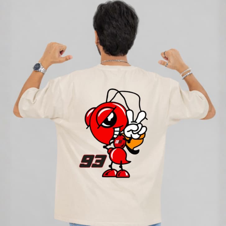 Camiseta Masculina Marc Marquez Motogp Velocidade Corrida 100% Algodão Estilo Verão Moto GP