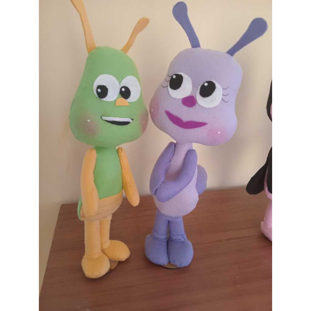 Bonecos Bichikids de 30cm em feltro para decoração de Festa (preço por unidade)
