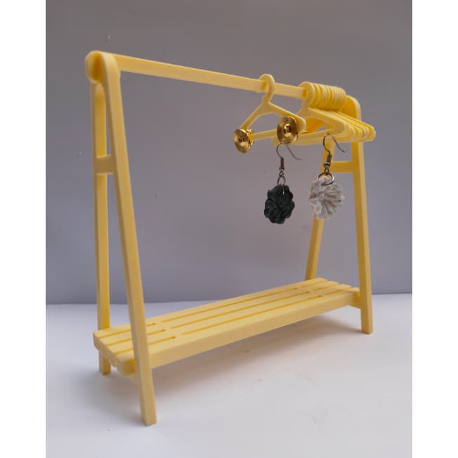 Porta Joias Mini Arara Kawaii – Organizador de Brincos c/ Cabides