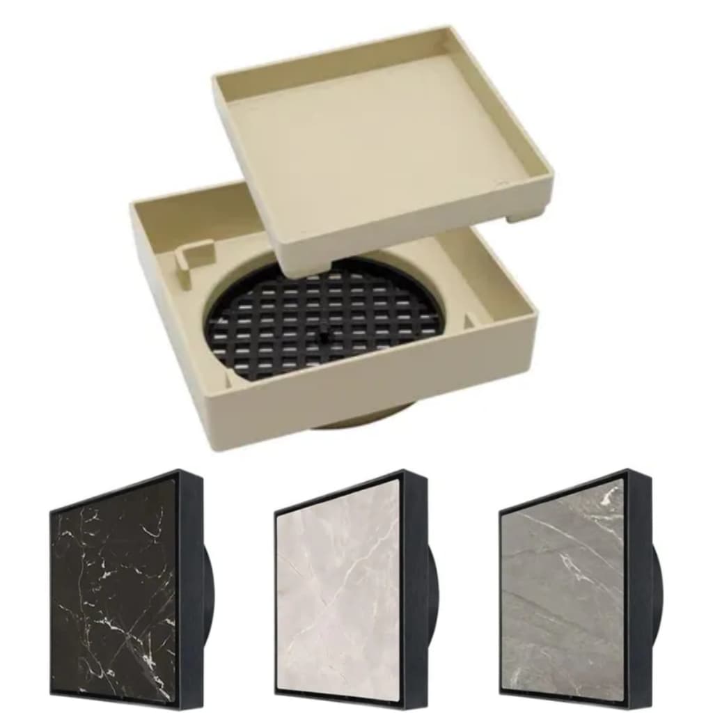 Ralo Invisível Oculto 15x15 Seca Piso Inteligente