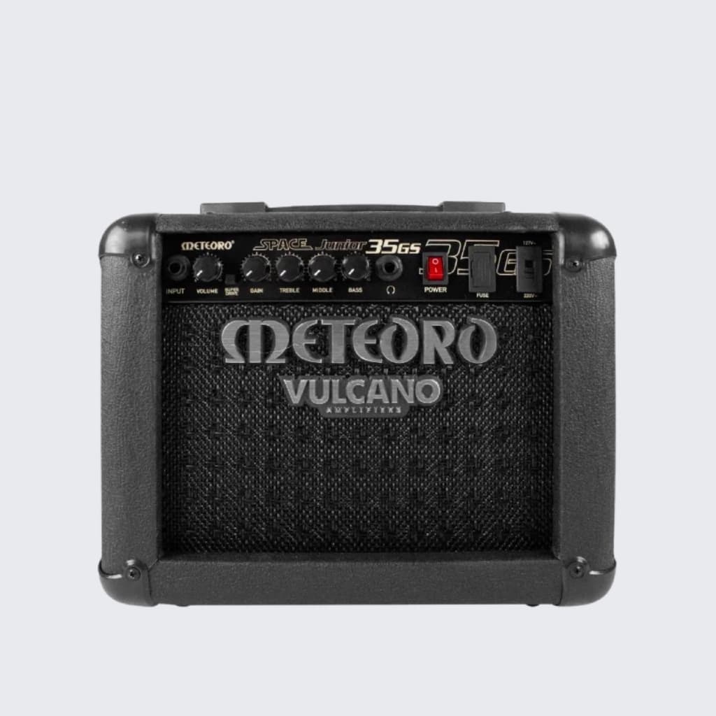 Amplificador Meteoro Space Junior 35GS 35W 25W RMS Guitarra 2 Canais Clean Drive Bivolt