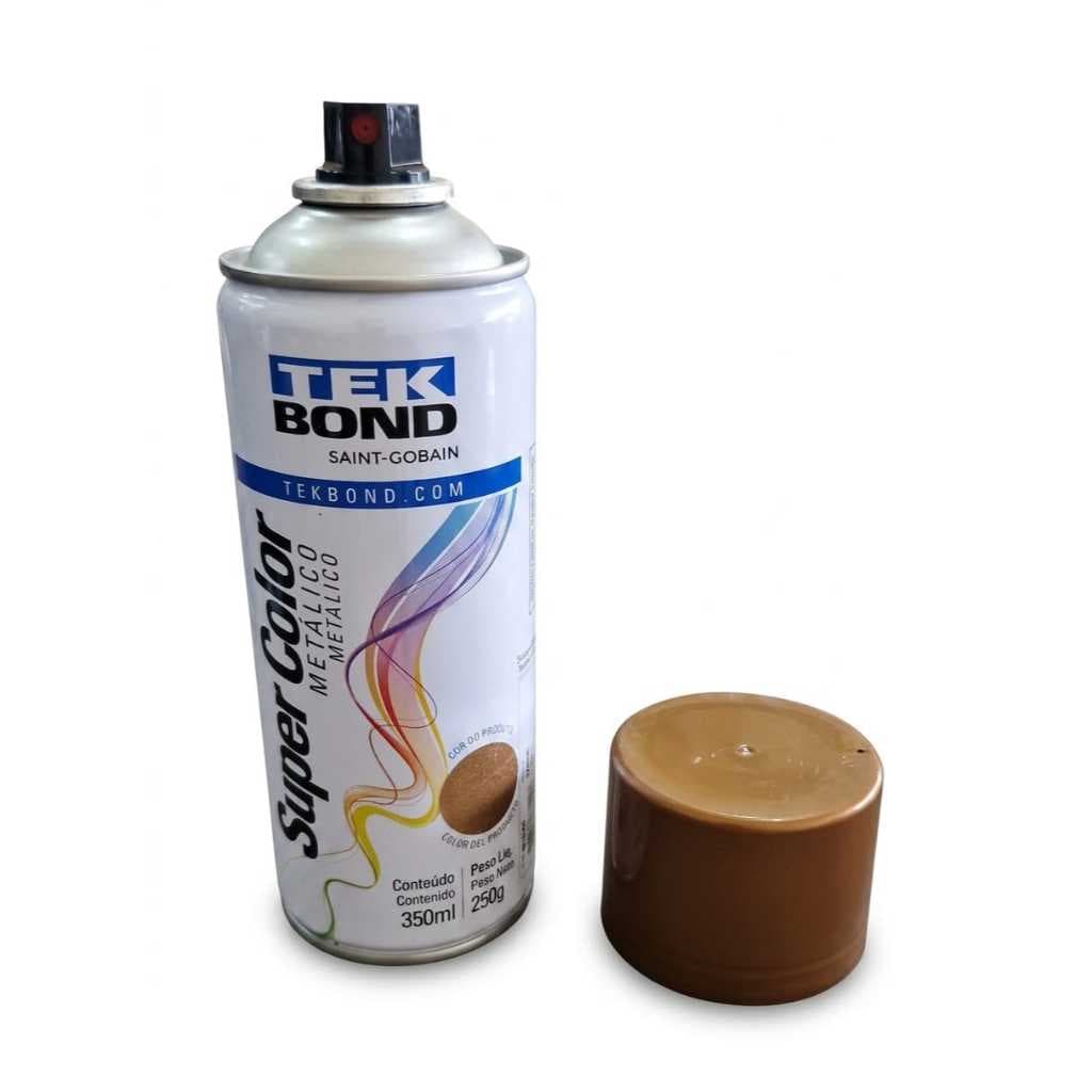 Tinta spray cobre metálico, 350 ml, TEKBOND
