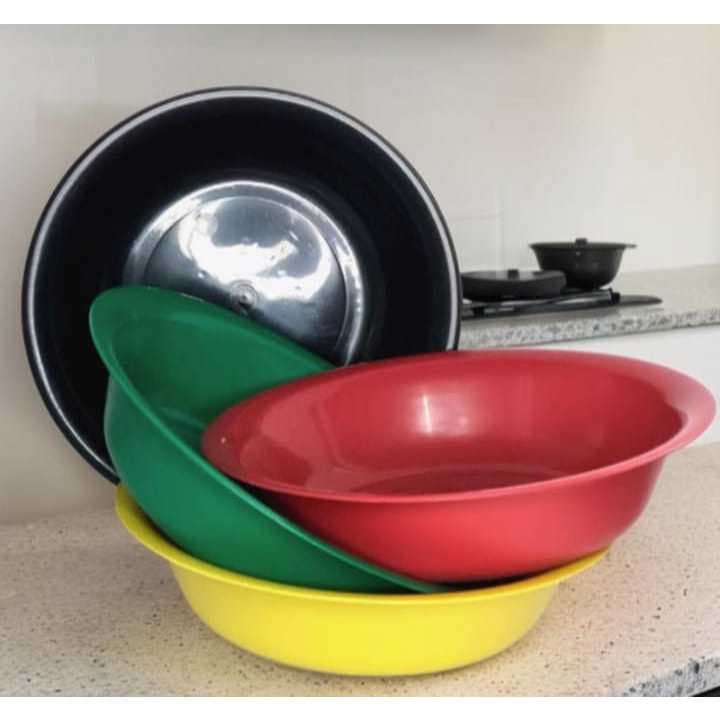 Bacia Tigela Prato Fundo 1.000ml Plástico Resistente e Durável; Kit 4 á 20 und. Refeição/Escola/Festa/Infantil/Cozinha.