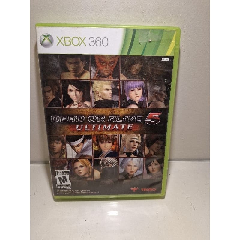 Dead or Alive 5 xbox 360 original em mídia física