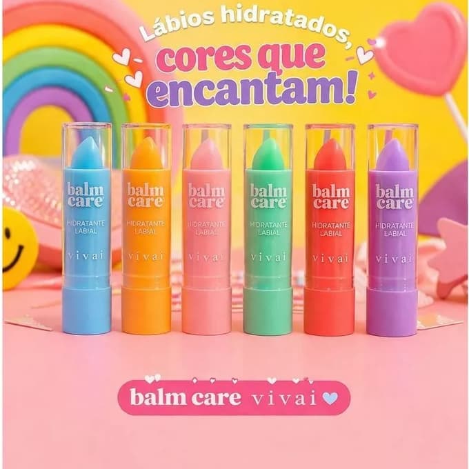 HIDRATANTE LABIAL BALM CARE - VIVAI