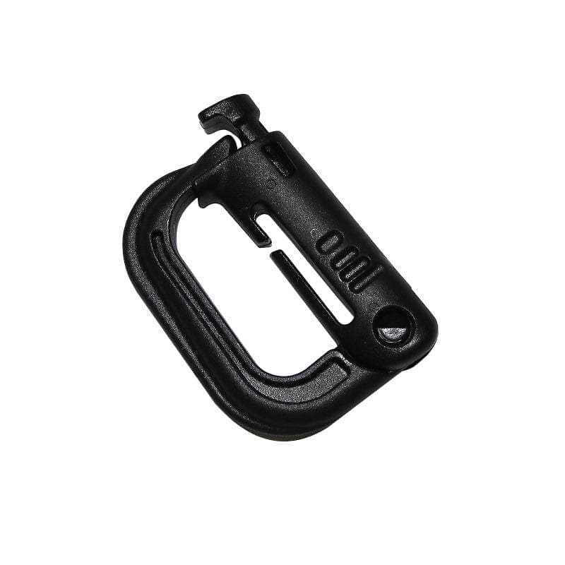 Mosquetão Tático Polímero D-ring Militar Escalada Camping