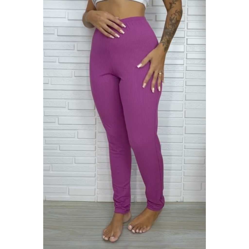 CALÇA DE PIJAMA LONGO FEMININO ADULTO AVULSO SUEDE CANELADO  SUPER CONFORTÁVEL