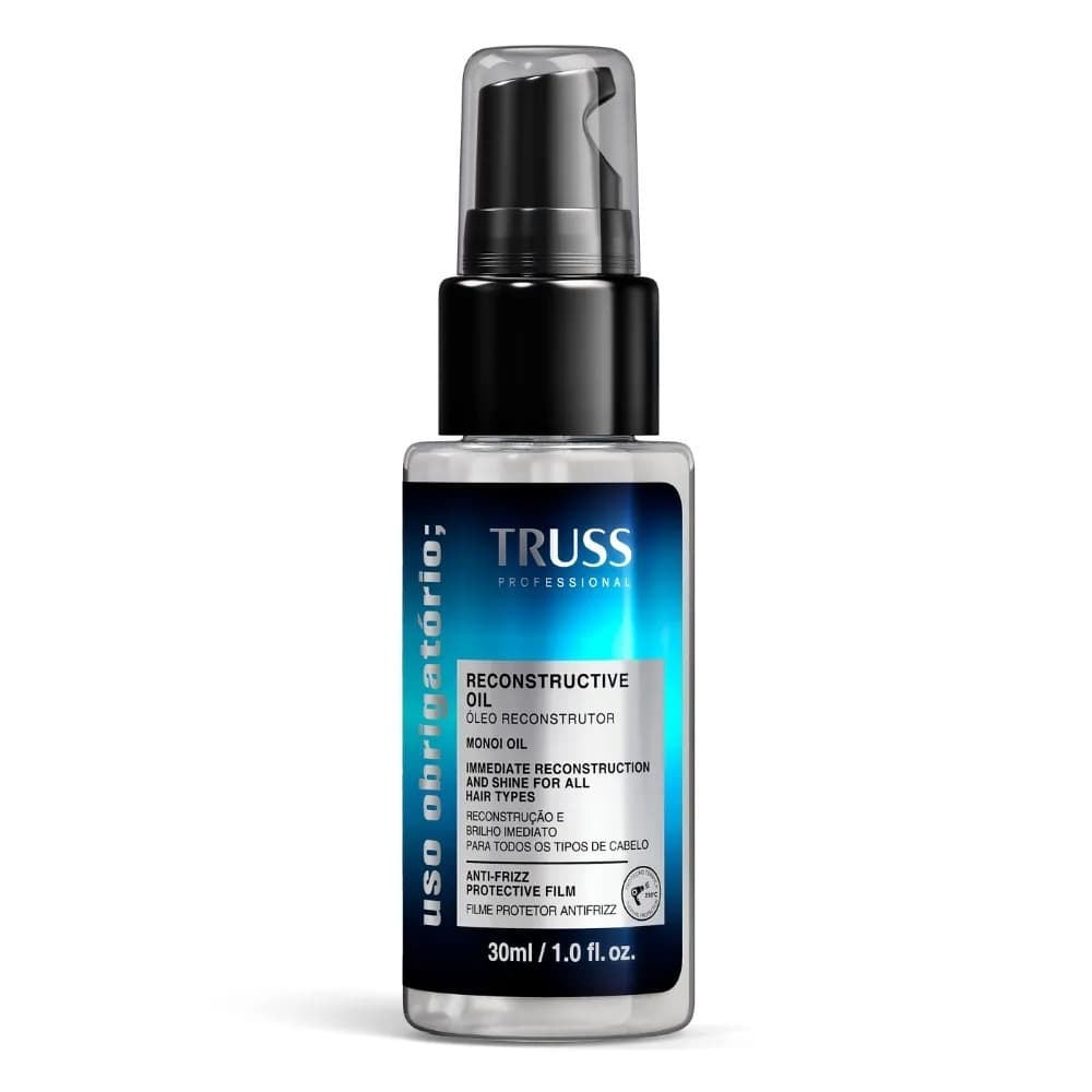 Truss Uso Obrigatório - Óleo Capilar Reconstrutor 30ml (TUOLEO)