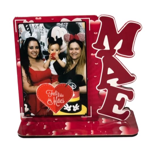 Quadro MDF dias das Mães - Envio Imediato