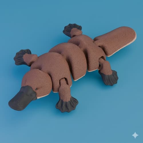 Boneco Animal Marinho Flexível Articulado Brinquedo Sensorial Infantil Regulador Anti Estresse Relax