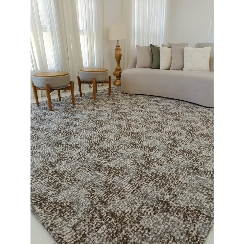 Tapete Premium Sala Grande 3,00 x 3,00 Metros Antiderrapante Conforto Lavável Alto Padrão