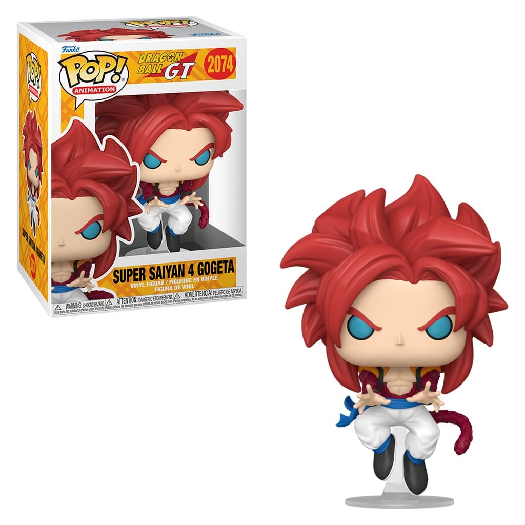 FUNKO POP DRAGON BALL GT SUPER SAIYAN 4 GOGETA 2074 NOVO ORIGINAL