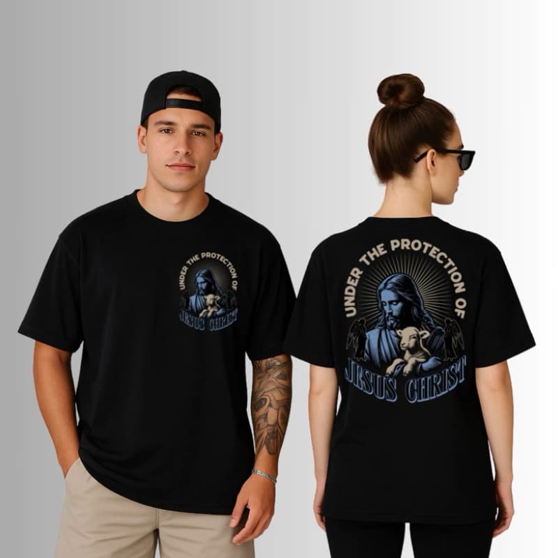 Camiseta Jesus Christ Streetwear Oversized Algodão Penteado Premium Conforto