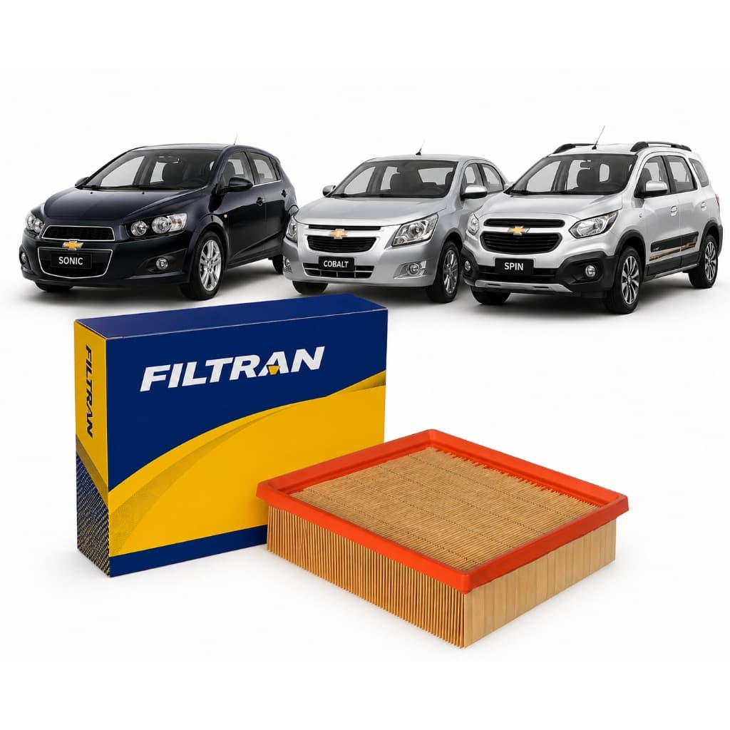 Filtro Ar Motor Filtran Gm Cobalt Spin Sonic 2012 2013