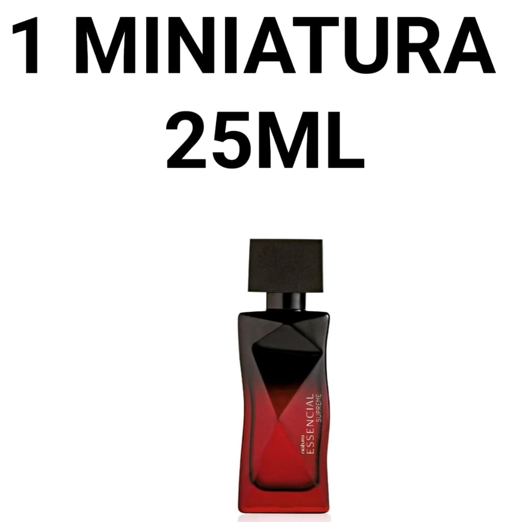 Natura Essencial Supreme Miniatura Feminino 25ml (ORIGINAL E LACRADO)