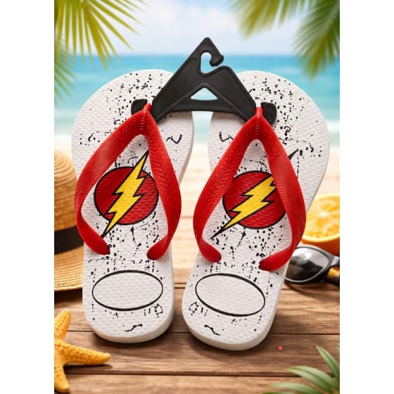 Chinelo Infantil  Borracha Macio Antiderrapante Confortável