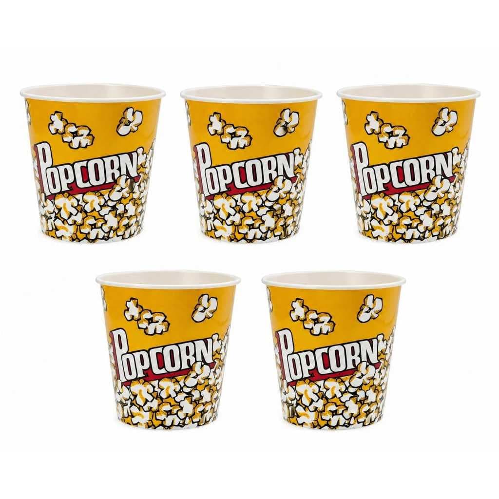 Kit Balde Pipoca Pote grande 2,1 Litros Combo Resistente Cinema Casa