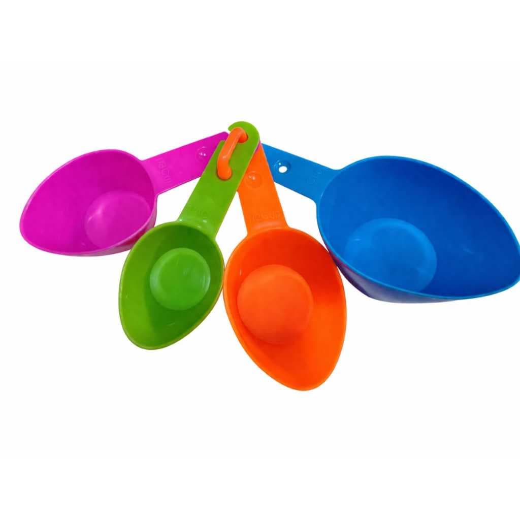 Kit de Medidas de Plástico para Paes e Bolos