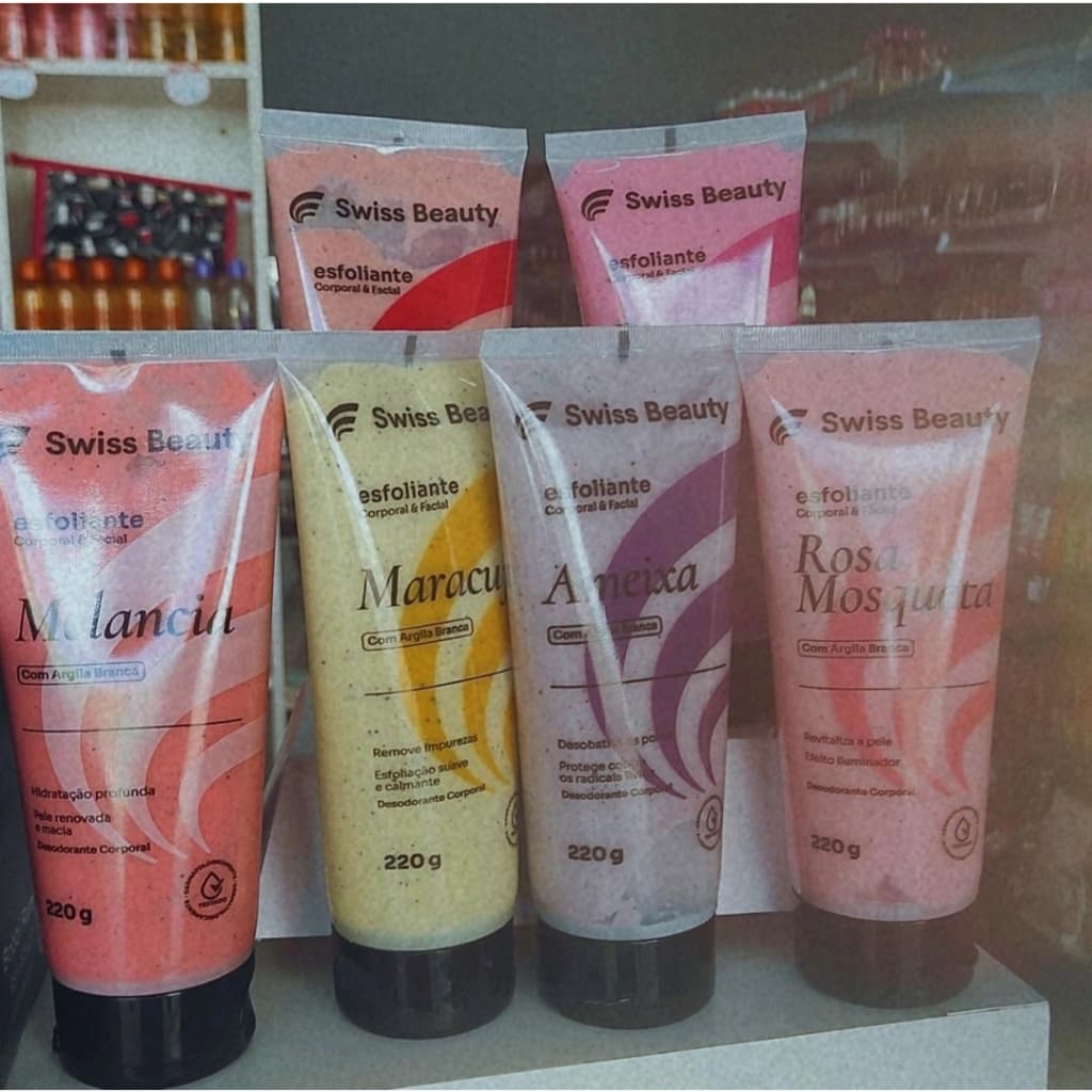 Esfoliante Corpo & Rosto Swiss Beauty  100g