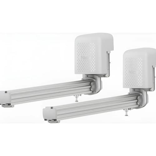 Kit Motor Duplo P/portão Pivotante 1/4 Gatter Plus Peccinin 1mt