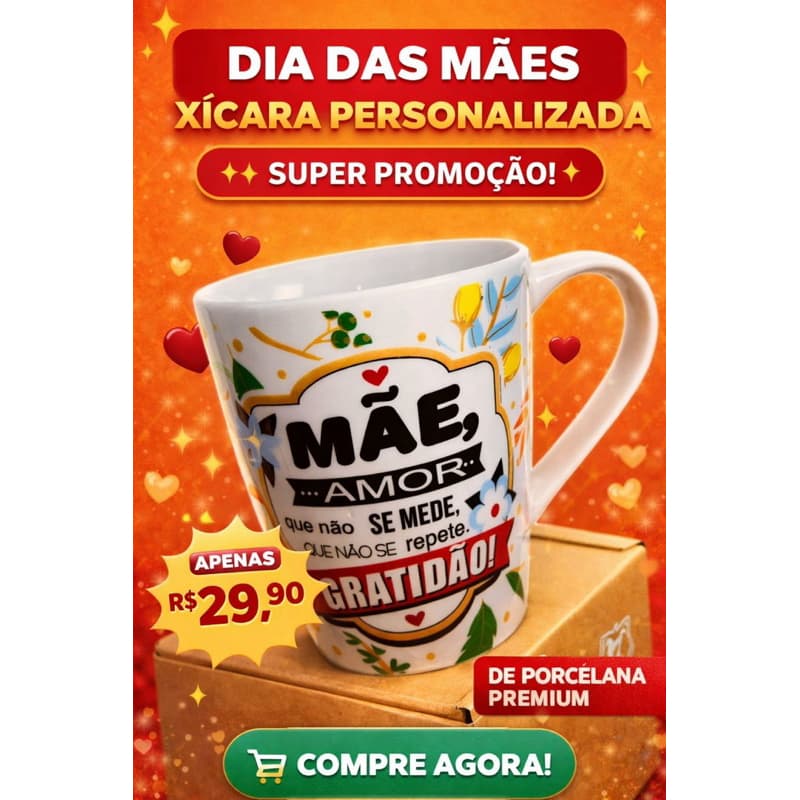 Xícara Dia Das Mães