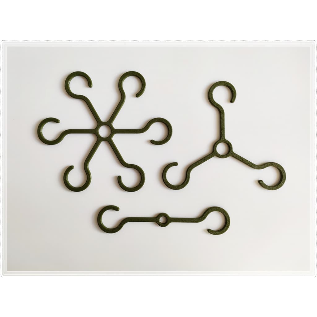 KIT Grampos Ganchos para Plantas Amarração (3 MODELOS)