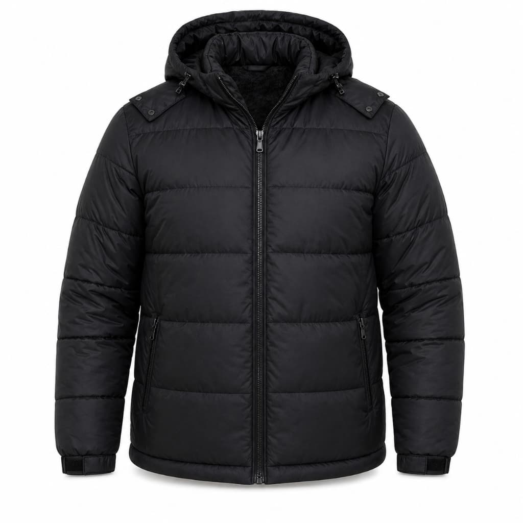 Jaqueta Bobojaco Masculina Extra G Forrada Impermeável Plus Size Capuz Removível G1