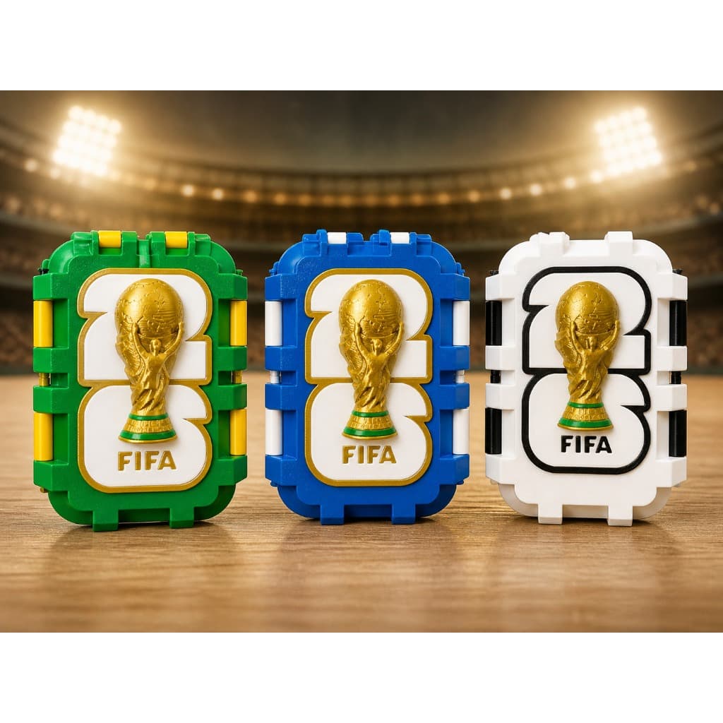 Case Porta Cards / Figurinhas Copa do Mundo - comporta até 1000 Figurinhas
