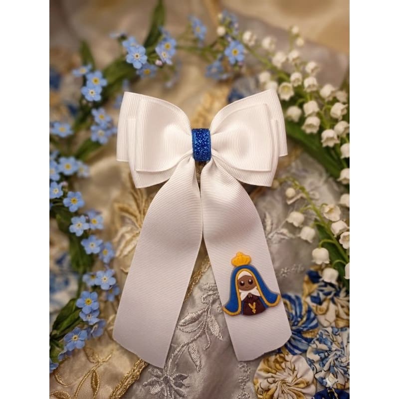 Laço nossa senhora Aparecida | Laço religioso | Laço católico | Laço batizado