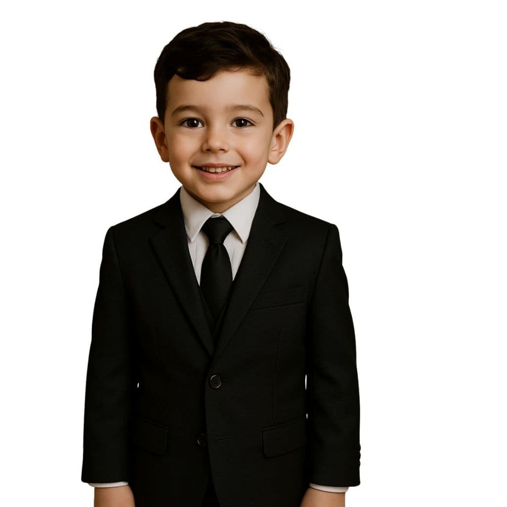 Terno Infantil Masculino Kit Casamento Paletó+calça+colete igreja elegante