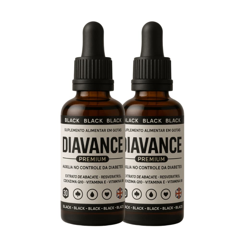 Kit 2 Frascos Diavance Premium Original – Equilíbrio do Açúcar no Sangue | 100% Natural + NF