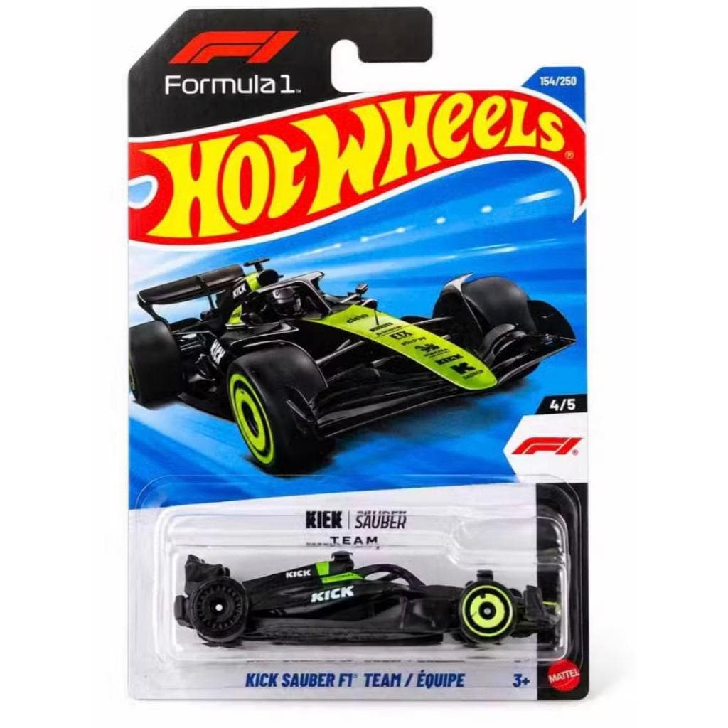 🏁🏎️ Hot Wheels Fórmula 1 Kick Sauber F1 Team – Original Mattel