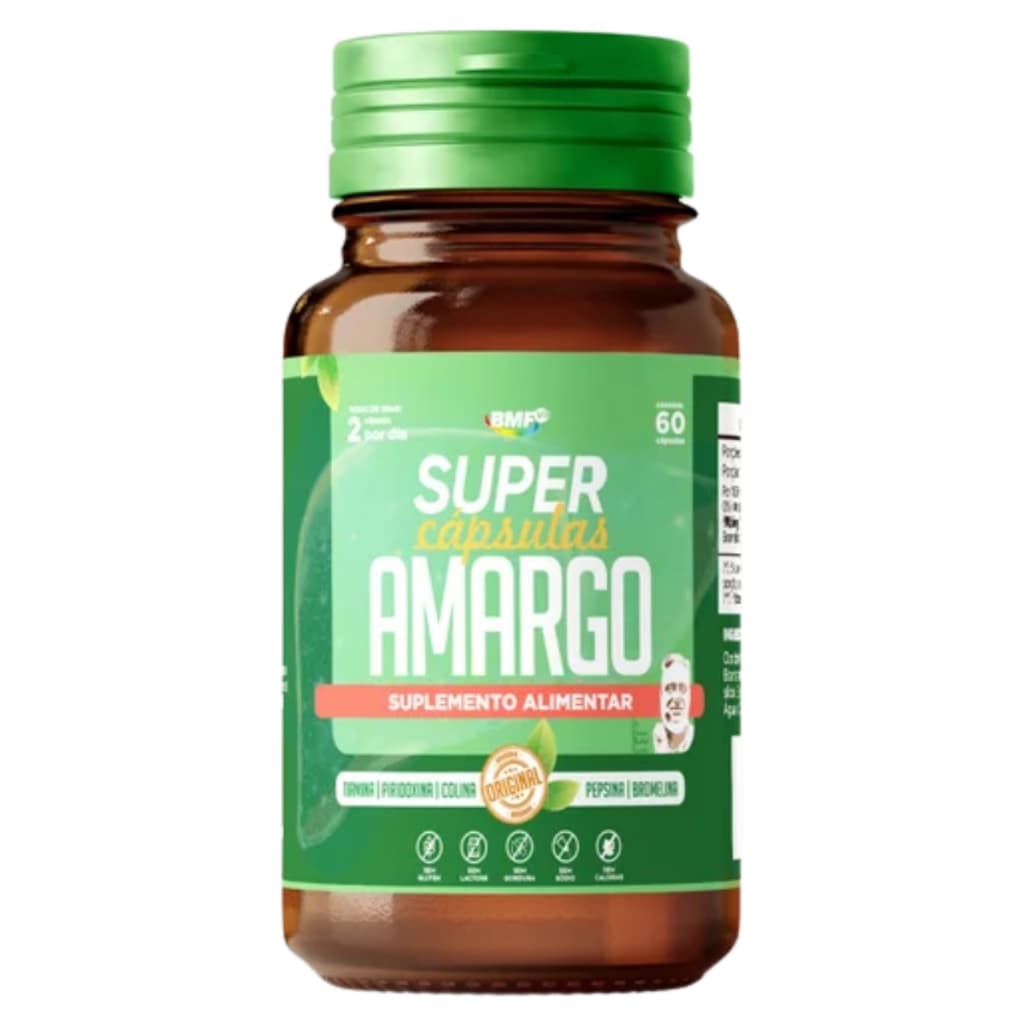Super Amargo 60 Cáps Bmf