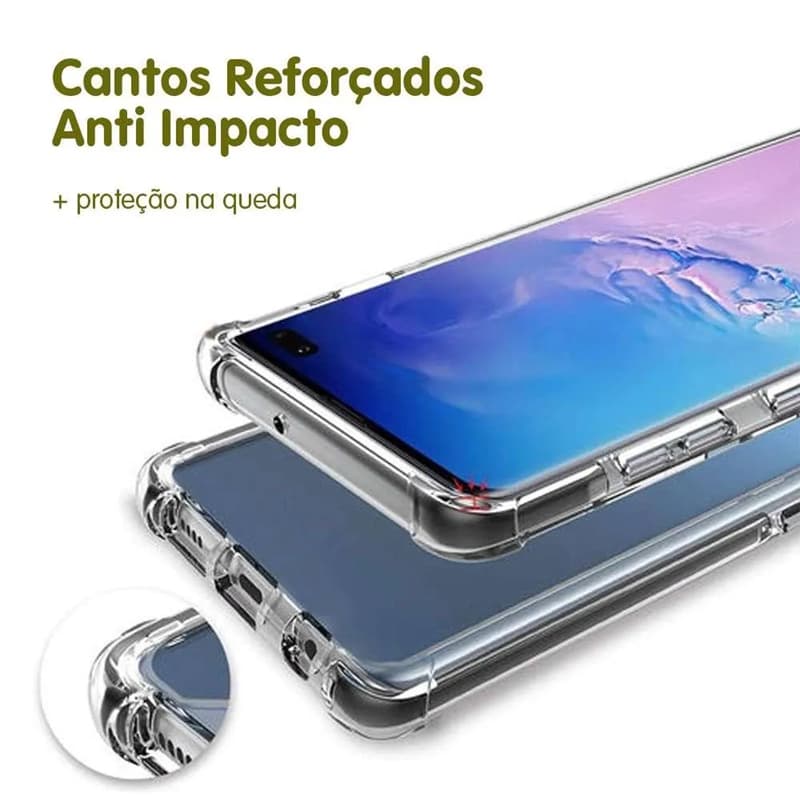 Capa Para Motorola Moto G14 Capinha Anti Choque Case Transparente
