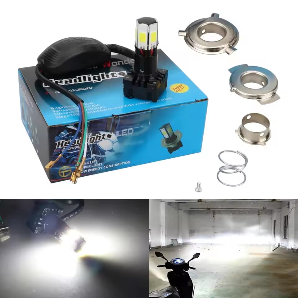 Farol LED UNIVERSAL, Com Strobo,  Luzes de Nevoeiro, Cor Branca - Necessario Adapitacao para Alguns Veiculos