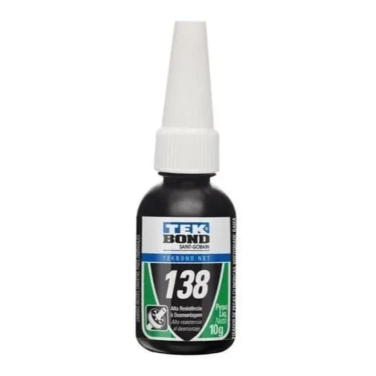Cola Fixa Rolamentos 138 10g Alta Resistência - Tekbond