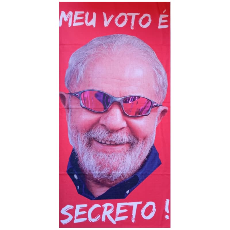 Toalha De Banho Praia Piscina Estampada Personalidades Nova Lula 2