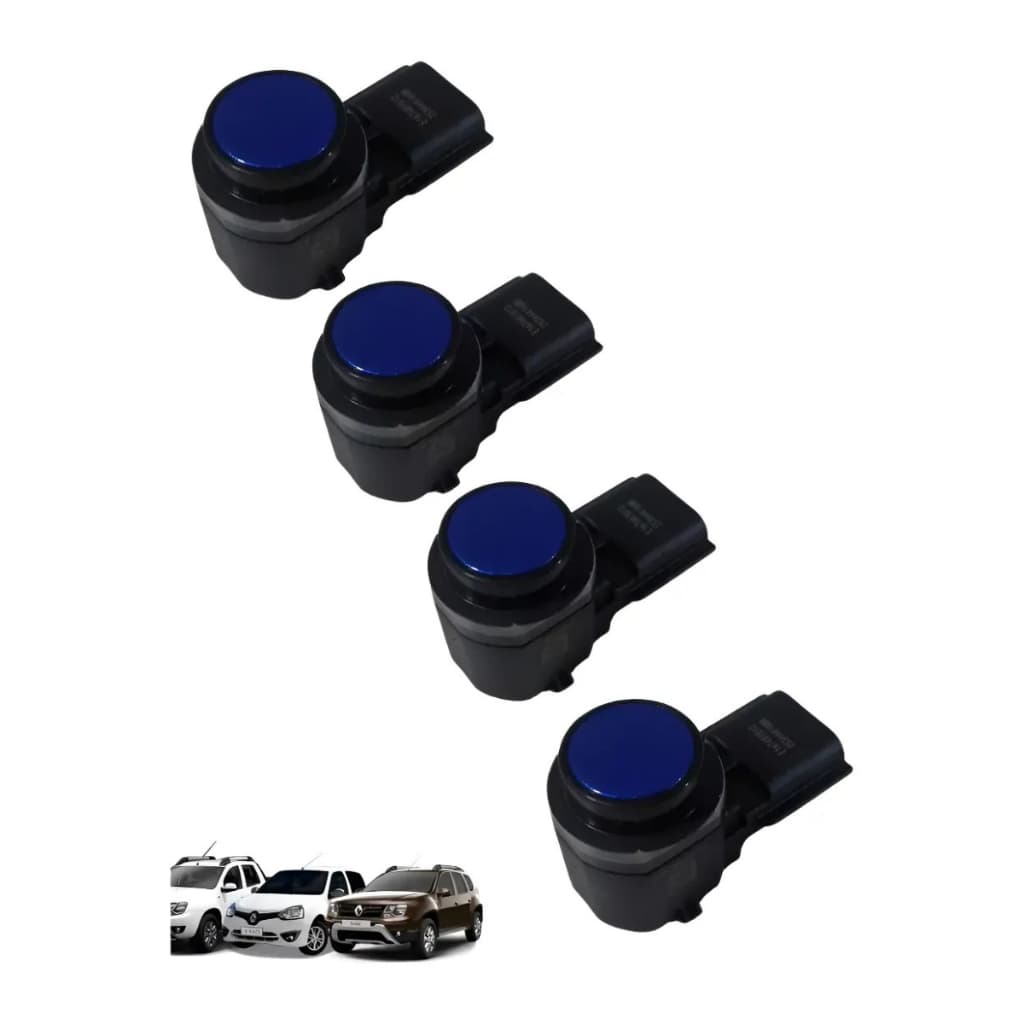 Kit 4 Sensor Estacionamento Ré Oroch/duster/clio 00265287