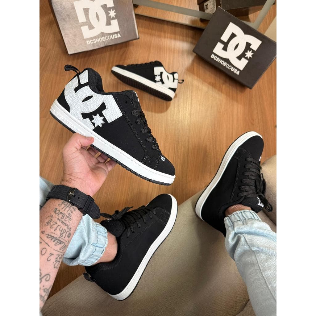 Tênis Unissex Dc Shoes Masculino E Feminino Sk8 Skate Chunky Moda Estilo Tendencia Oferta Exclusiva