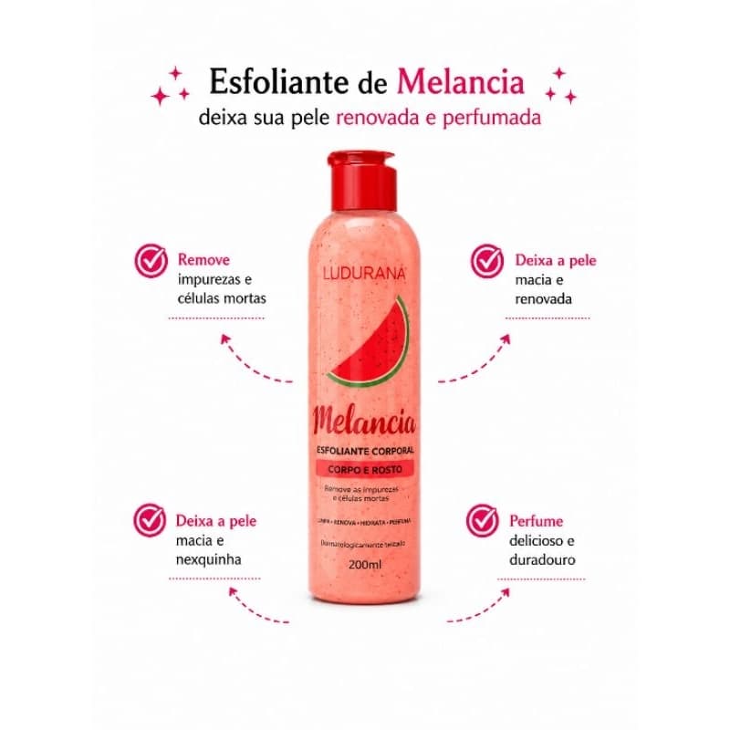 Esfoliante Corporal e Facial Ludurana – Limpeza Profunda e Pele Renovada