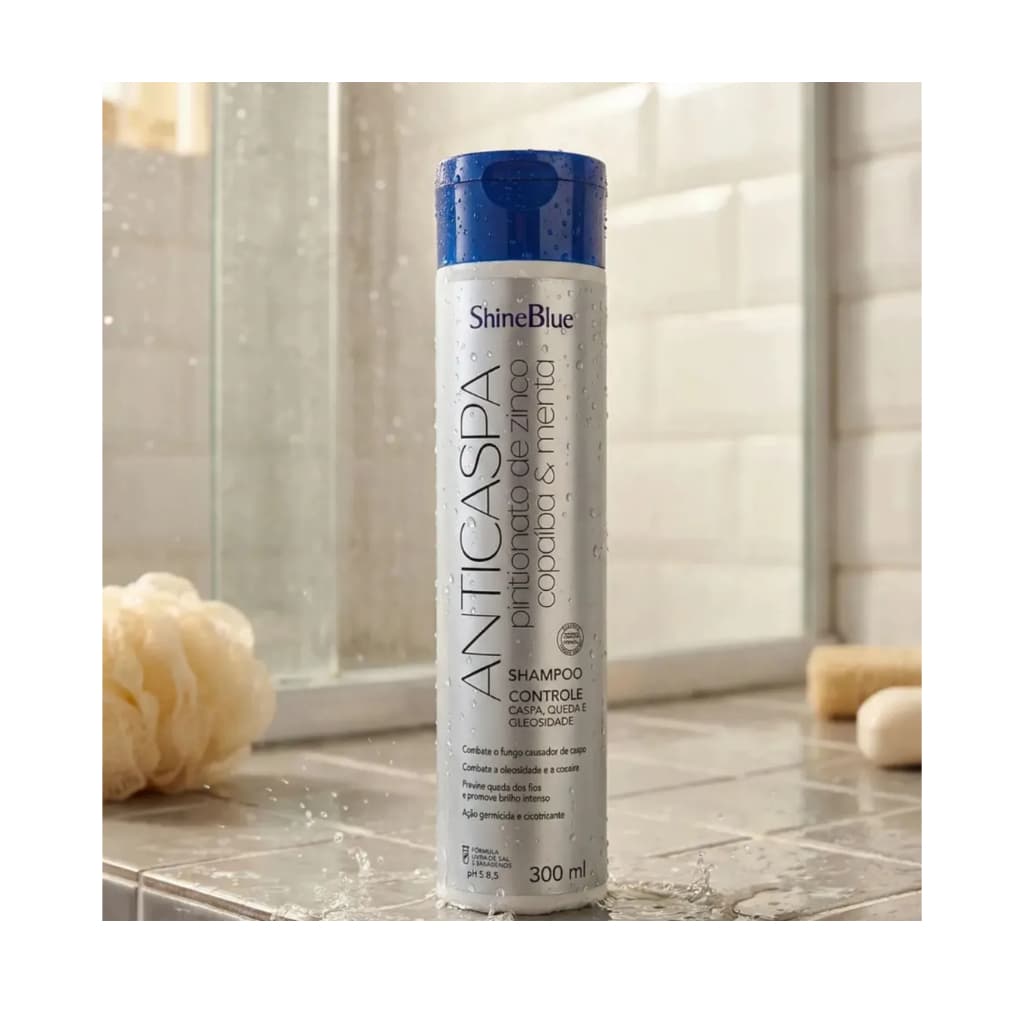 Shampoo Shine Blue Anticaspa 300ml