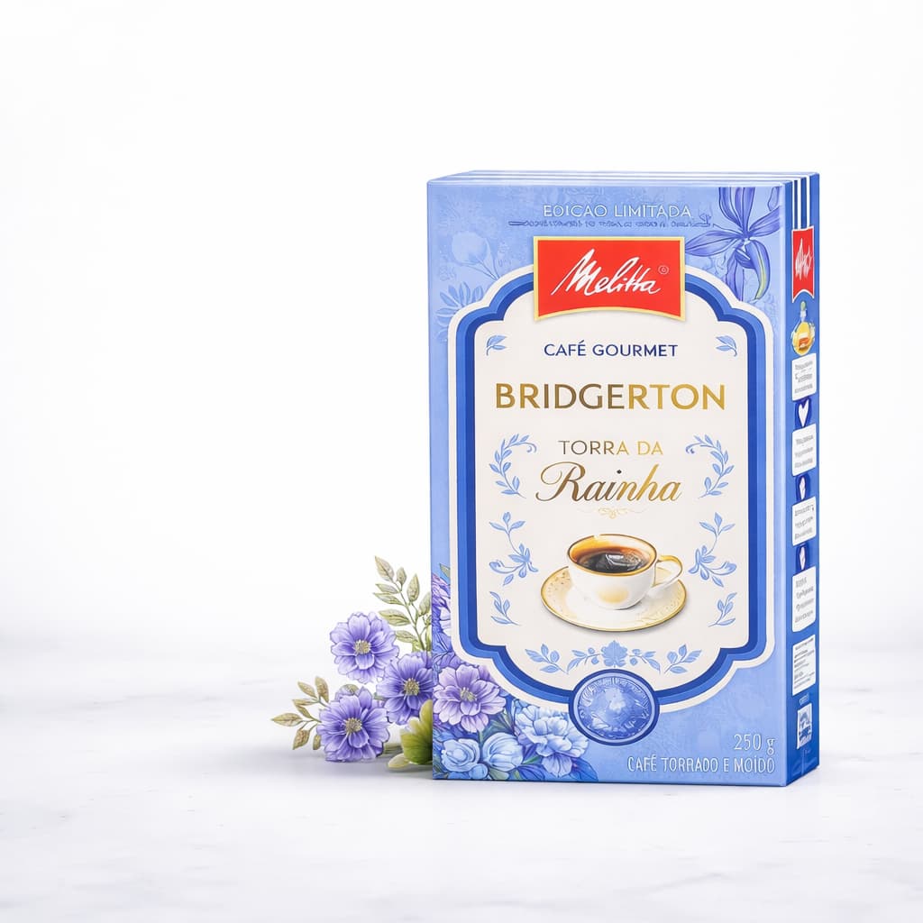 Café Moído Torrado Torra Rainha 250g Melitta Azul