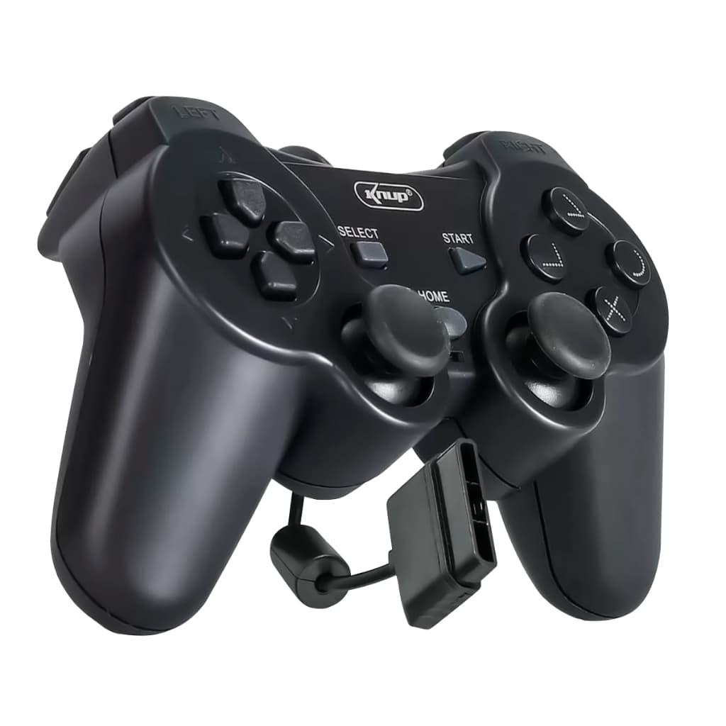 Controle Compatível Com Ps2 e Ps1 de fio e vibração