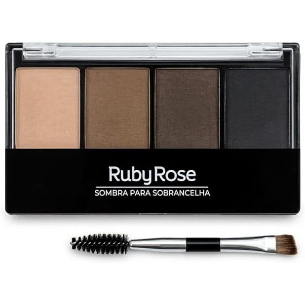 Paleta de Sobrancelhas Ruby Rose – Kit Completo para Design Perfeito